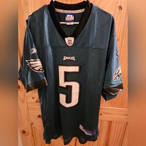 Used Men's Reebok Philadelphia Eagles #5 Donovan McNabb Jersey